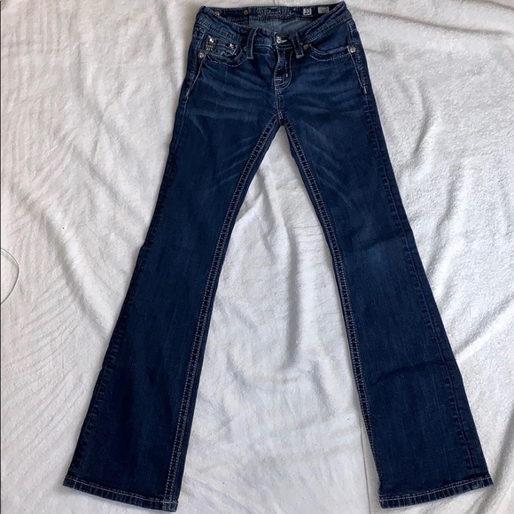 Miss Me Other - Miss Me girls jeans bootcut dark wash blue